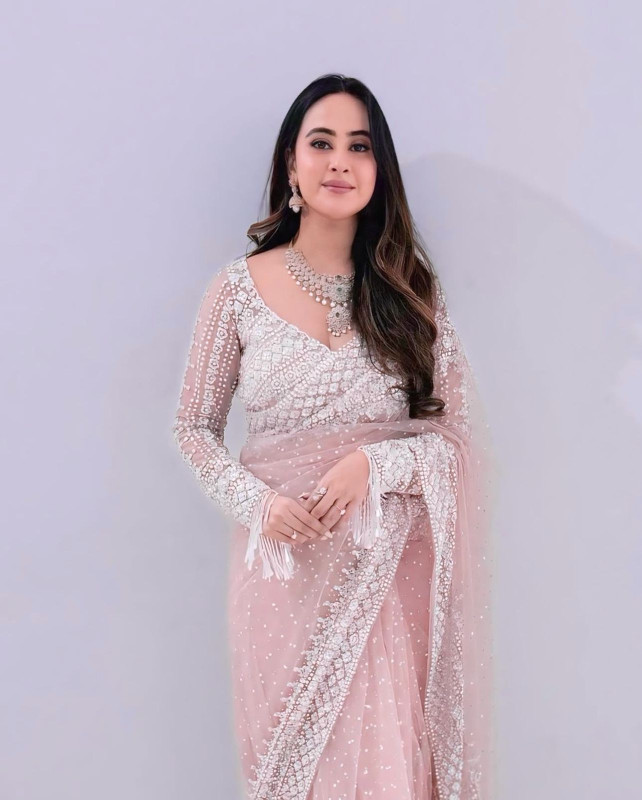 New Exclusive Deesigner Sequins Saree collection